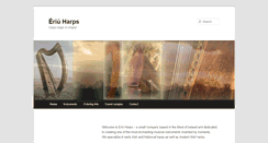 Desktop Screenshot of eriuharps.com